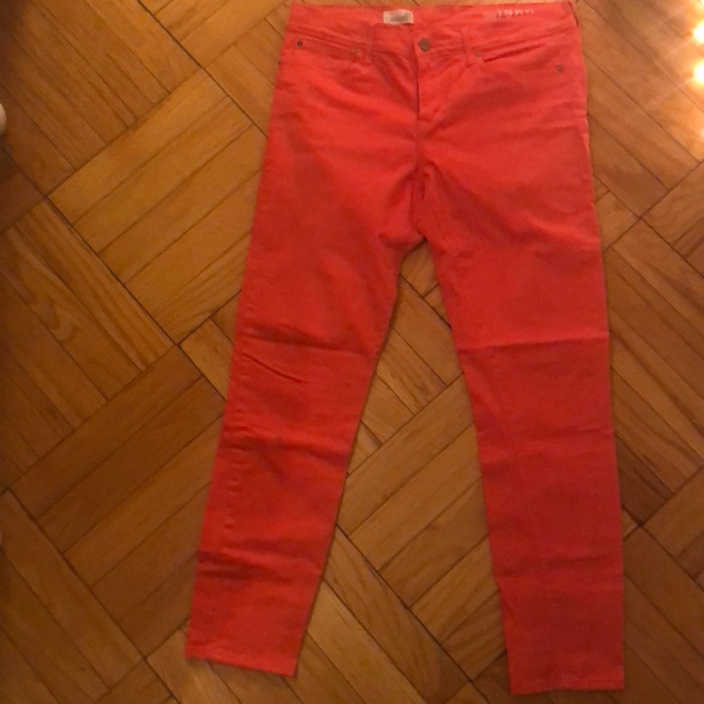 Gap Legging Jeans, Size 29, Coral